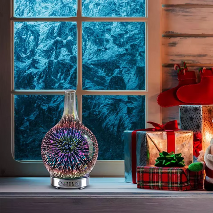Dyfuzor Zapachowy Ultradźwiękowy 3D LED | Aromaterapia Dom