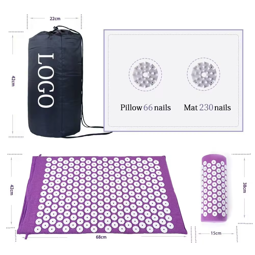 Mata Akupresurowa z Poduszką i Torbą - Relaks i Ulga w Bólu