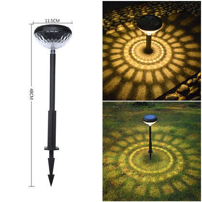 Solarna Lampa Ogrodowa LED z Efektem "Oddychającego" Światła