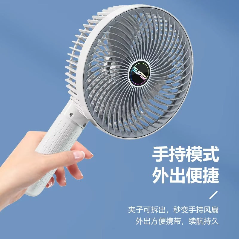 Przenośny Wentylator USB z Klipsem - Cichy i Wydajny | Biuro Dom Podróż