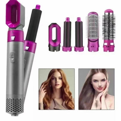 Wielofunkcyjny Styler do Włosów 5w1 z Suszarką i Akcesoriami w Etui