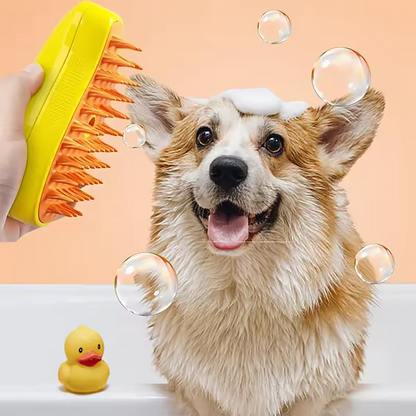Szczotka do Kąpieli dla Psa Kota z Dozownikiem Szamponu Masażer