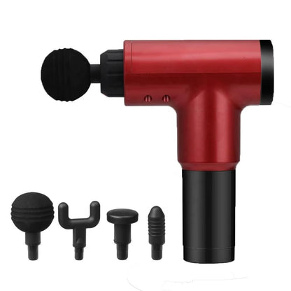 Profesjonalny Pistolet Do Masażu Percusyjnego 4 Głowice