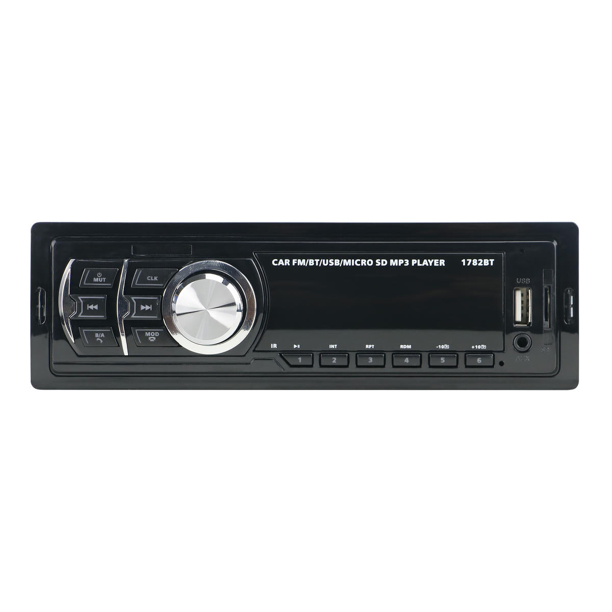 Radio samochodowe MP3 Bluetooth USB SD FM 1DIN pilot