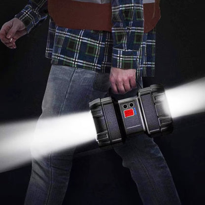 Akumulatorowy Szperacz LED USB 10000mAh - Wodoodporna Latarka Reflektor