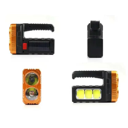 Latarka Solarna LED COB Akumulatorowa Powerbank Wodoodporna