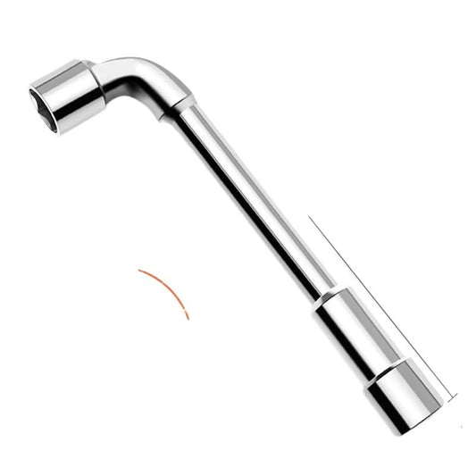 Klucz Nasadowy Kątowy L Dwustronny Chromowany - Wytrzymałe Narzędzie