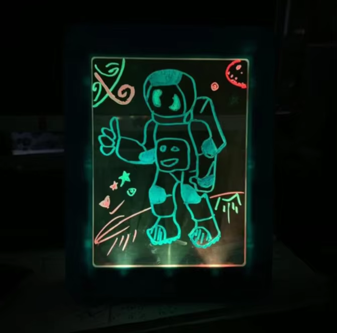 MagicPad Tablet LED 3D do Rysowania dla Dzieci - Kreatywna Zabawa