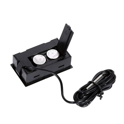 Cyfrowy Termometr LCD z Sondą Wodoodporną do Akwarium, Lodówki, Samochodu