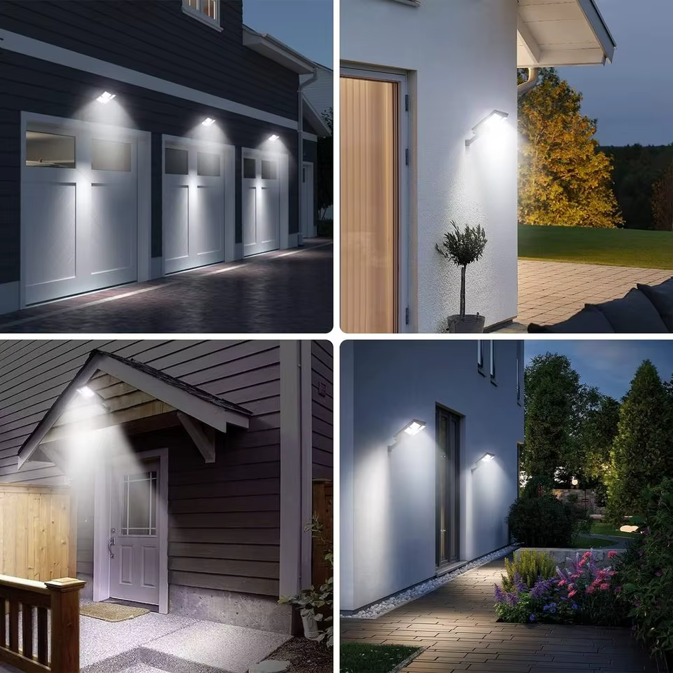 Lampa Solarna LED 200W Zewnętrzna z Pilotem i Czujnikiem Ruchu