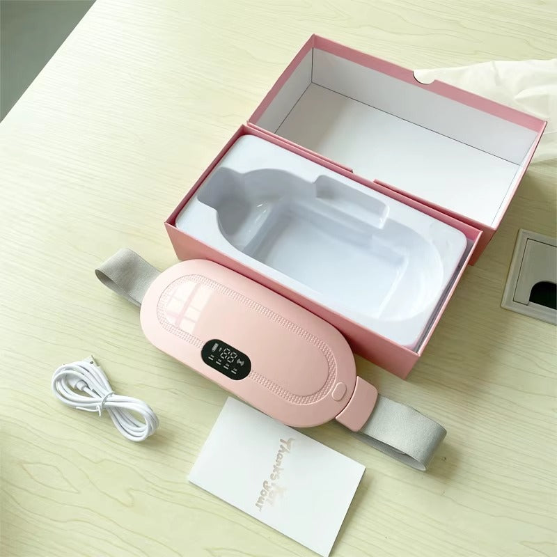 Przenośny Pas Grzewczy i Masażer na Ból Menstruacyjny | Idealny Prezent
