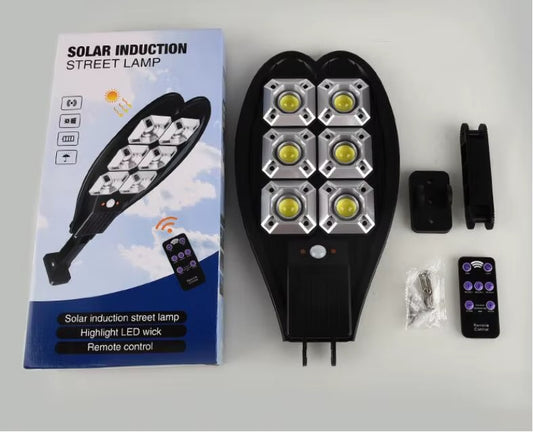 Solarna Lampa LED Anern 100W z Czujnikiem Ruchu i Pilotem