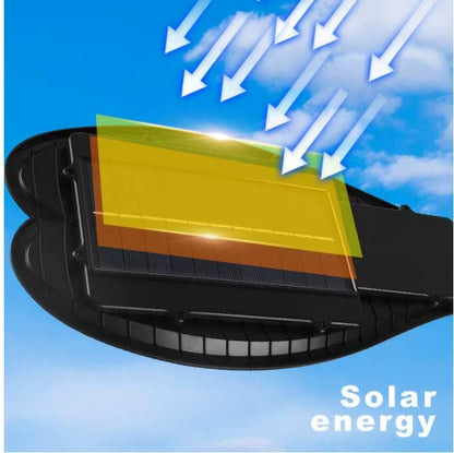 Solarna Lampa LED Anern 100W z Czujnikiem Ruchu i Pilotem