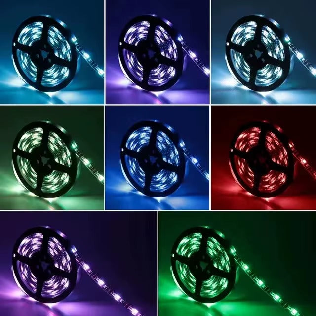 Inteligentne Taśmy LED RGB USB 5V z Aplikacją i Pilotem