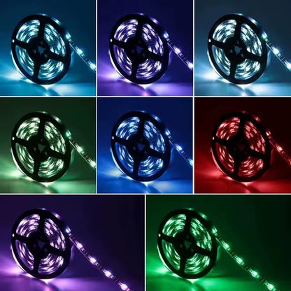 Inteligentne Taśmy LED RGB USB 5V z Aplikacją i Pilotem