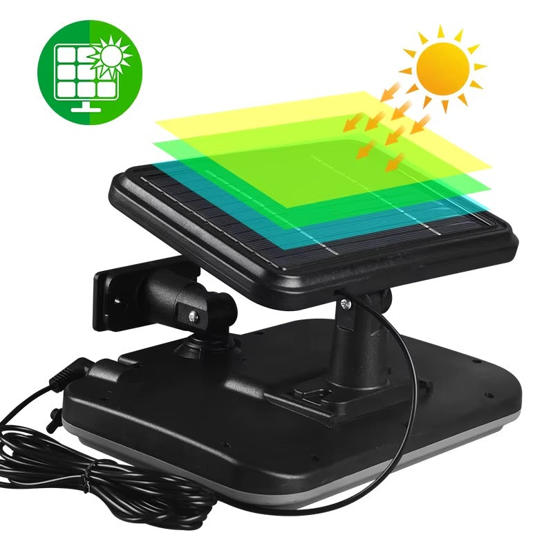 Solarny Naświetlacz LED z Czujnikiem Ruchu - Oświetlenie Ogrodowe