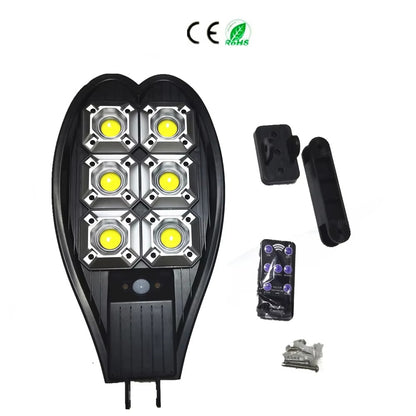 Solarna Lampa LED Anern 100W z Czujnikiem Ruchu i Pilotem