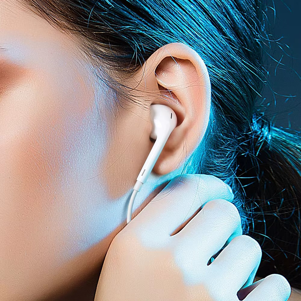 Słuchawki douszne Mcdodo USB-C z pilotem do Xiaomi Huawei