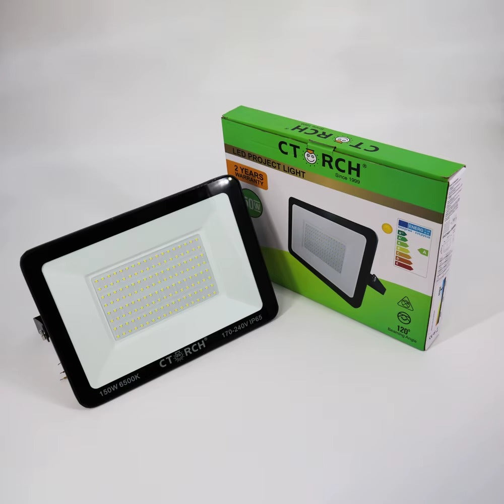 Naświetlacz LED CT TORCH 150W IP65 6500K - Mocne Oświetlenie Zewnętrzne