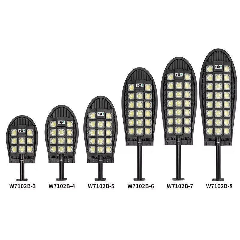 Solarna Lampa Uliczna LED z Czujnikiem Ruchu - Oświetlenie Ogrodowe