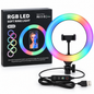 Lampa Pierścieniowa RGB LED 36 cm MJ36 – USB Ring Light