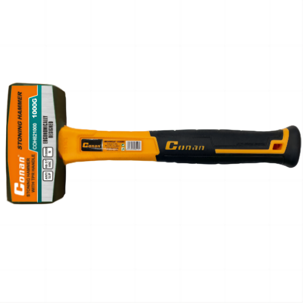 Młotek Kamieniarski Conan 1000g TPR - Wytrzymałość i Komfort