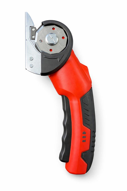 Akumulatorowe Nożyce Obrotowe do Tkanin i Skóry