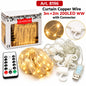 Kurtyna Świetlna LED 3 M 2 M 3 M×2 M Ciepła Biel – art. 8196