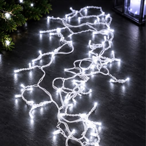 Kurtyna Świetlna LED Biała – art. 3936