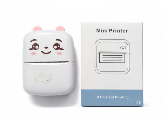 Mini Drukarka Termiczna Przenośna Bluetooth Kotek – zdjęcie główne