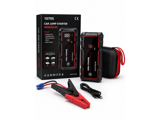 Booster Jump Starter Powerbank 48000 mAh 12 V Latarka 10795 – zdjęcie główne