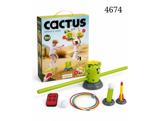 Cactus 4w1 Zestaw Gier Zręcznościowych i Sportowych dla Dzieci – zdjęcie główne
