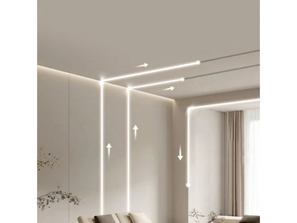 Bezprzewodowy Kontroler LED z Panelem Ściennym - Jasność, Tryby, Prędkość