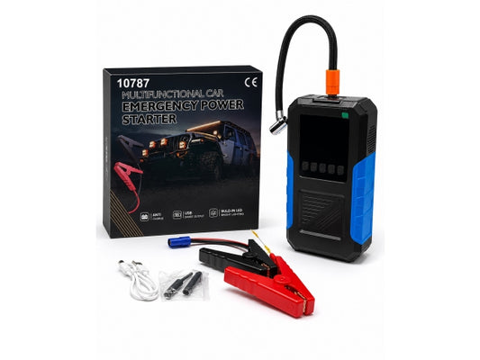 Wielofunkcyjny Powerbank Rozruchowy i Kompresor 10787 – zdjęcie główne