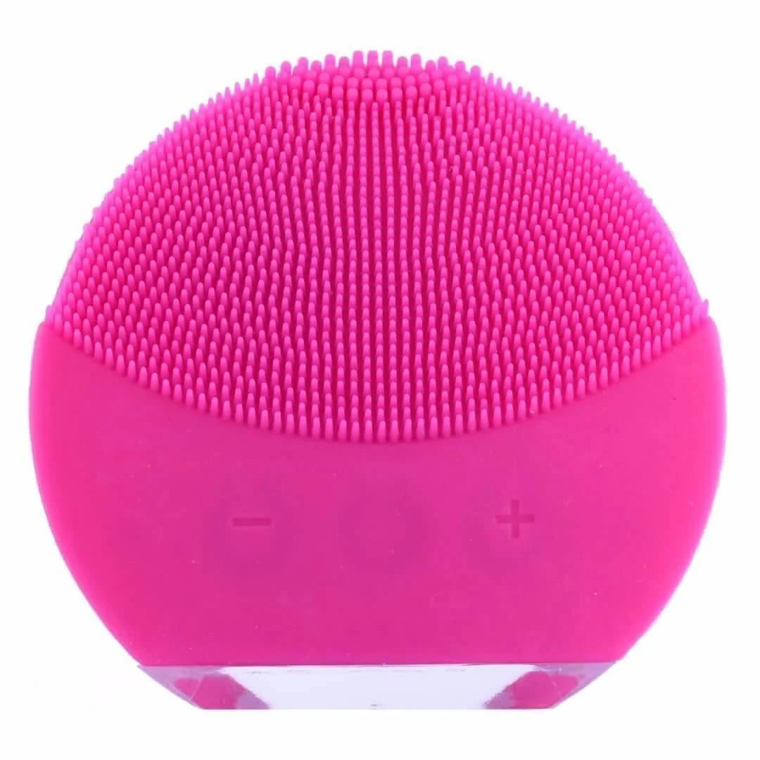 Silikonowa Szczoteczka Forever Różowa do Oczyszczania Twarzy