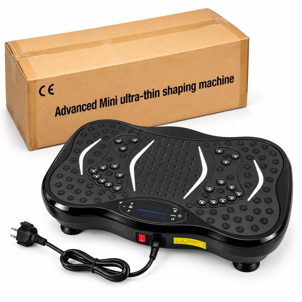 Platforma wibracyjna Advanced Mini z opakowaniem, czarna – SKU 10248