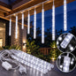 Art. 7755 – Kurtyna LED sople świetlne w tubach – zimna biel