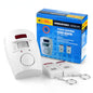 Bezprzewodowy Mini Alarm PIR 105dB z 2 Pilotami