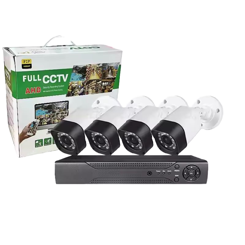 ZESTAW DO MONITORINGU DOMU – 4-KANA?OWY DVR + KAME