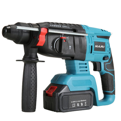 CLASSIC 26MM CORDLESS LITHIUM POWER HAMMER DRILL COMPATIBLE WITH UKC 48V BATTERY BRUSHLESS MOTOR POWERFUL POWER DRILL HAMMER