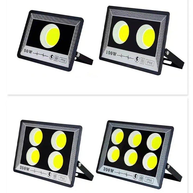 Mocny Naświetlacz LED COB Reflektor Halogen Lampa Zewnętrzna