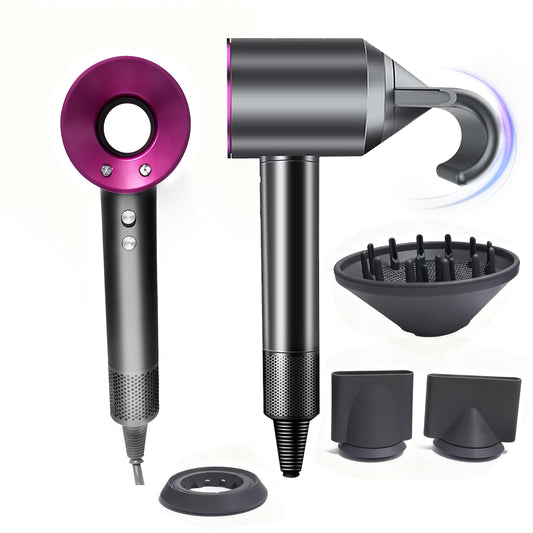 SUSZARKA DO WŁOSÓW HIGH-SPEED IONIC 1800W Z DYFUZOREM – CICHE I DELIKATNE SUSZENIE DO DOMU I KAMPERA/RV