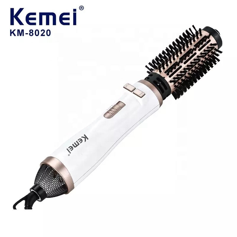 Szybko Nagrzewająca Suszarka Kemei KM-8020 Szczotka 2w1