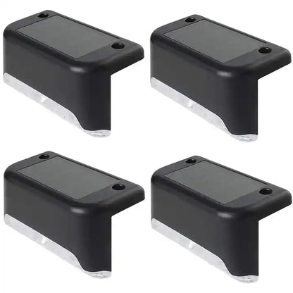 Solarne Lampy Schodowe LED - 4 sztuki