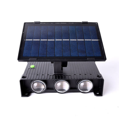 LAMPA ŚCIENNA LED SOLARNA Z FUNKCJĄ UP/DOWN – WODOSZCZELNA, OGRODOWA