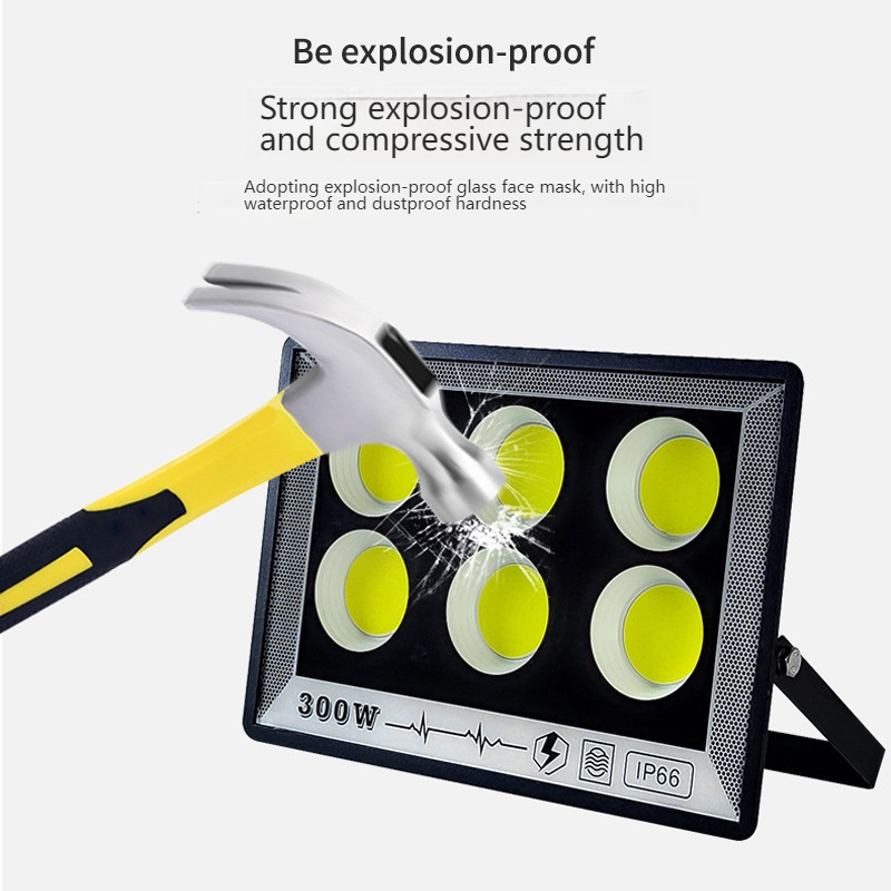 Mocny Naświetlacz LED COB Reflektor Halogen Lampa Zewnętrzna