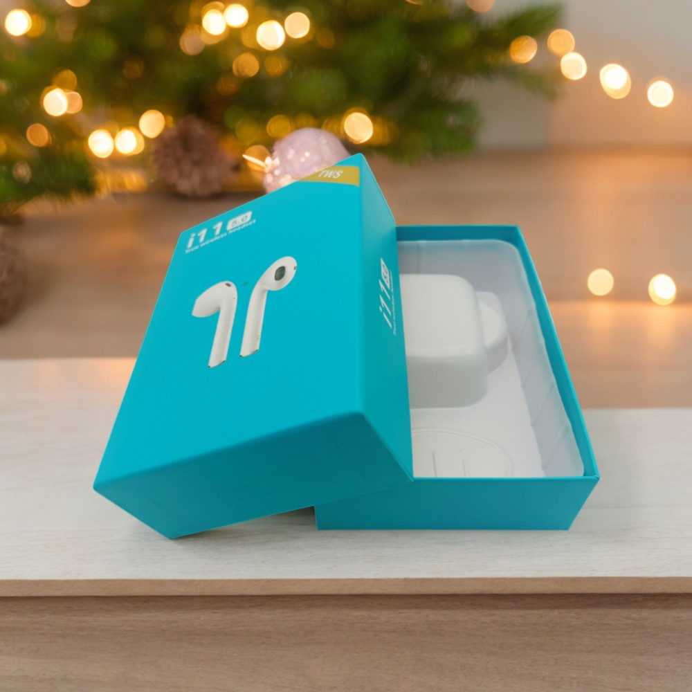 Bezprzewodowe Słuchawki Bluetooth i11 TWS z Etui Ładującym