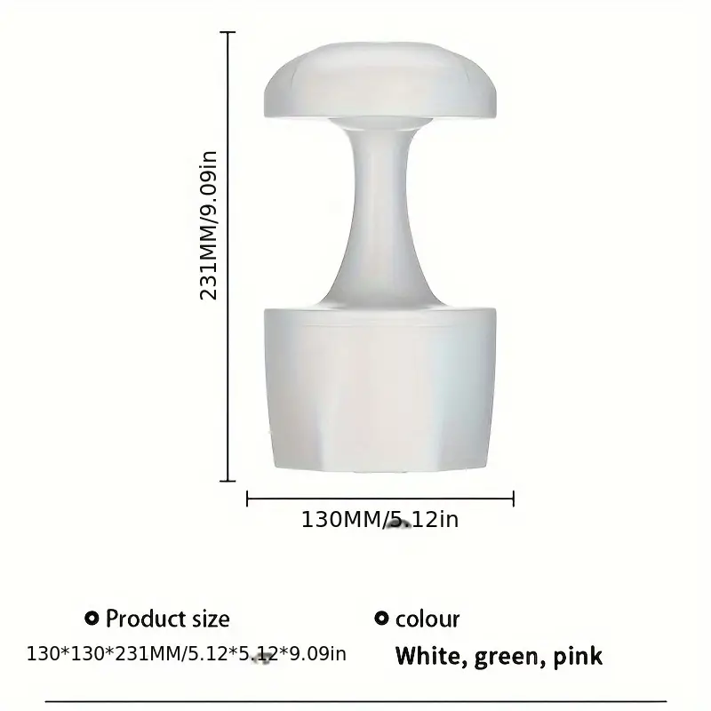 Nawilżacz Powietrza z Efektem Latających Kropli – Designerski 3D Humidifier