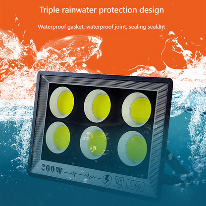 Mocny Naświetlacz LED COB Reflektor Halogen Lampa Zewnętrzna