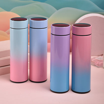 Inteligentny Termos z Wyświetlaczem Temperatury 500ml Niebieski